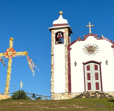 Igreja do Morro redondo em Ipoema, Minas Gerais