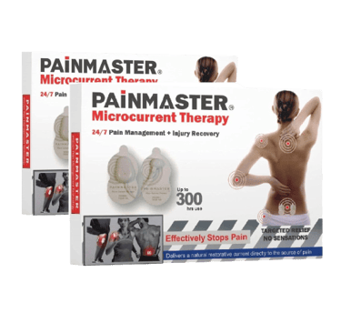 Painmaster Microcurrent Therapy Patches. Two boxes.