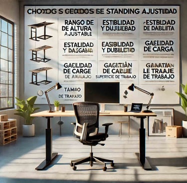 Consejos para elegir el mejor escritorio elevable para tu oficina