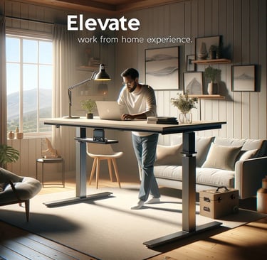 escritorio elevable Elevate