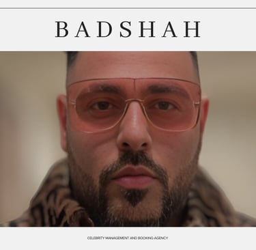 Badshah | Official Celebrity Tie-Ups & Premium Artist Management | The Kabir Company