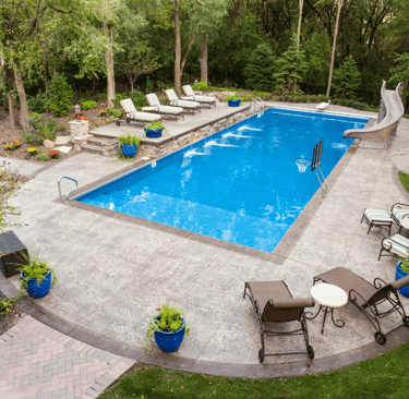 Distributeur piscine