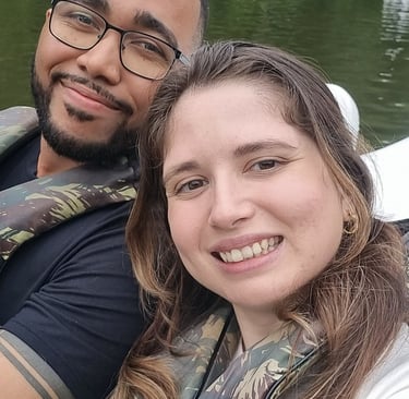 Passeio de pedalinho no lago negro, em Gramado