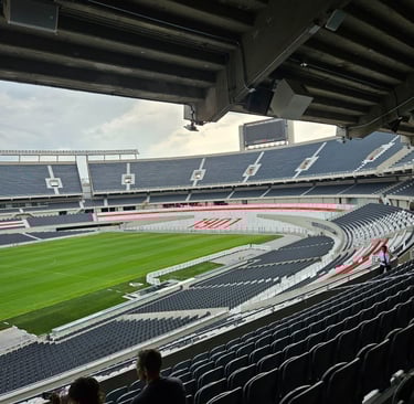 Foto do Estádio Monumental, em Buenos Aires