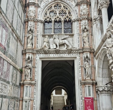 Foto tirada na Piazza San Marco, em Veneza