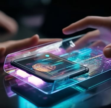 person-holding-phone-with-lit-up-display-that-says-galaxy-it
