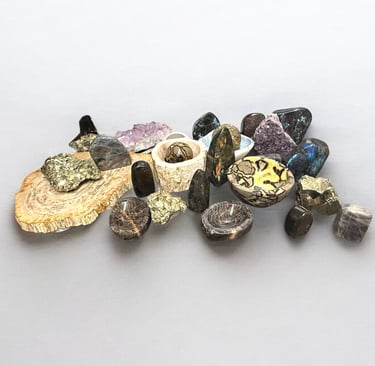 Collection of Minerals and Fossils from Stephane Michaelis