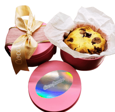 Gorgeous by Coco Jumbo, luxury gift cookie tins