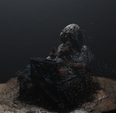 Barren figure point cloud_Bahrull Marta