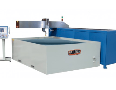 Baileigh WJ-85CNC; 480V 3PH 60 Htz 60" x 98" 3 axis CNC Flying Arm Water Jet With Direct Drive Pump