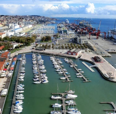 Lissabon Hafen