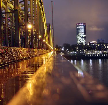 Hohenzollernbrücke, Köln