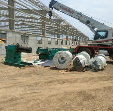 Projek Roll On Site Atap Baja Ringan