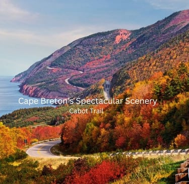 Enjoy Cape Breton Island's famous Cabot Trail from Balmor Landing Airbnb