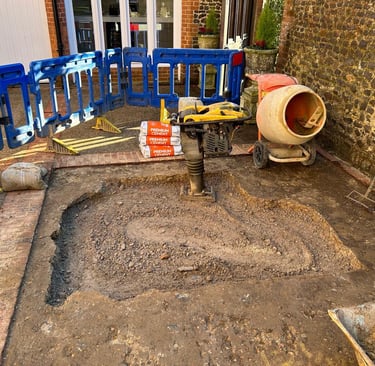 Foundation works 