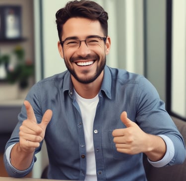 man standing near balcony