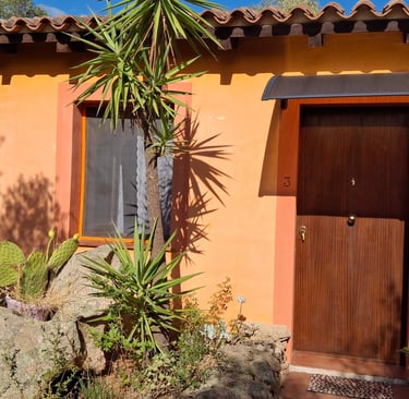 Exterior de la Habitación 3 Arancio, habitación luminosa en el campo cerca de Olbia
