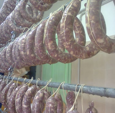 Typische sardische Produkte: Sardische Wurst