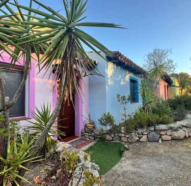 Esterno delle camere dell’agriturismo Agrisole in Sardegna vicino Olbia e Porto Rotondo