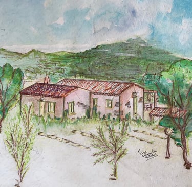 Dipinto dell' Agriturismo Agrisole vicino Olbia e Porto Rotondo