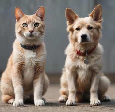 A pet owner grooming their dog in a bright bathroom.
