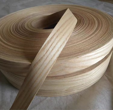 ash veneer edge banding ash pvc backed edge banding 