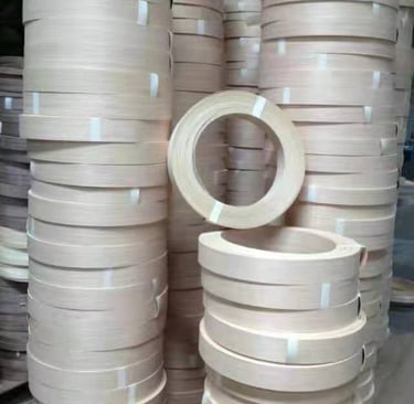 edge banding veneer,7/8'' width 500'' joint length