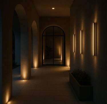 Elegant lighting architecture