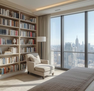 beautiful neutral bedroom
