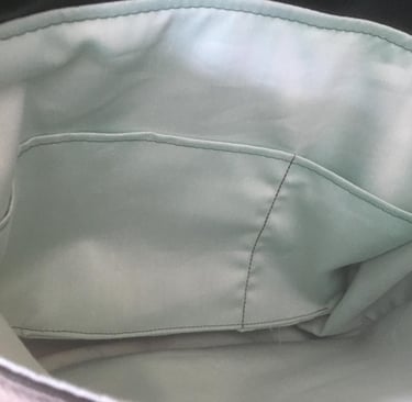 intérieur sac rabat artisanal