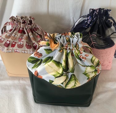 Trousse de toilette artisanale originale