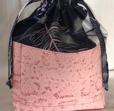 Trousse de toilette artisanale