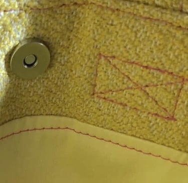 couture sangle sac cabas