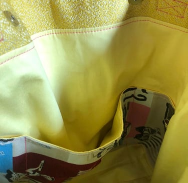 fermoir sac cabas deux magnets