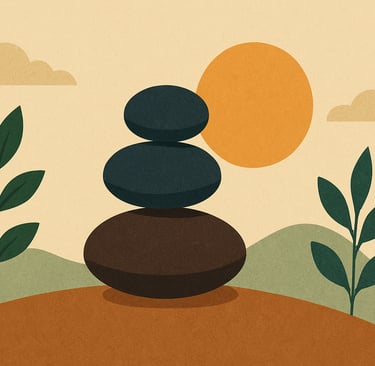 a picture showing balance