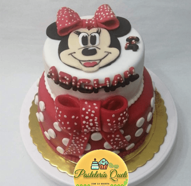 pasteleria queti torta personalizada mini mouse cumpleaños lima queti