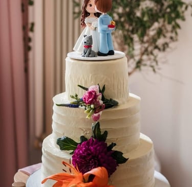 queti pasteleria peru torta de boda novios buttercream