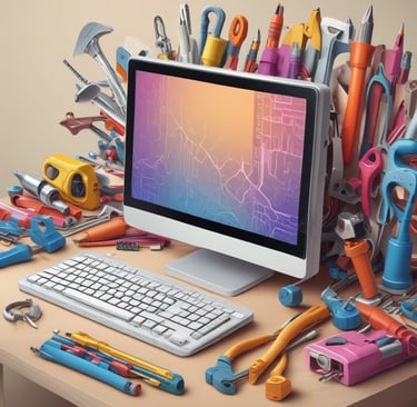 An e-reader displays text on a bright yellow background.