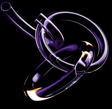 Glass Rings and Tubes (Velvet Vizion Web)