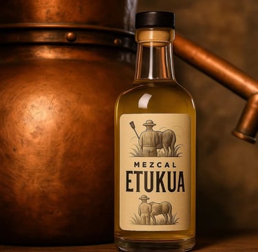 Diferencias visuales entre alambique de cobre y barro para destilación de mezcal