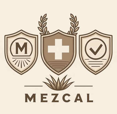 Tres escudos representando estrategias de protección similares en diferentes industrias de lujo