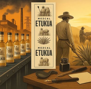  Comparación entre producción industrial fraudulenta y métodos artesanales auténticos de mezcal