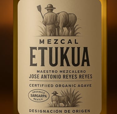 nfografía con checklist de puntos para identificar mezcal auténtico