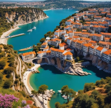 black blue and yellow textile