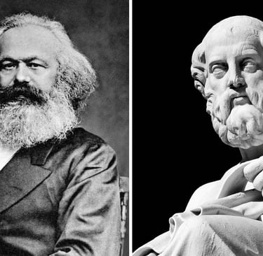 Explain Plato's communism and compare it with modern communism. (2003)