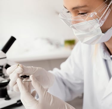 técnica laboratorial Avicultura