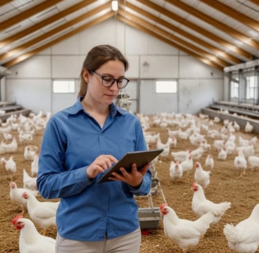 Controle e gestão Avicultura 