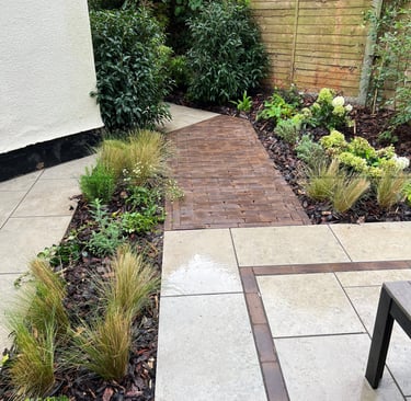 Limestone paving