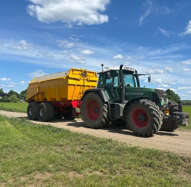 trekker met aanhanger