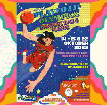 Playfield Olympics Basketball Moms X Nexterday